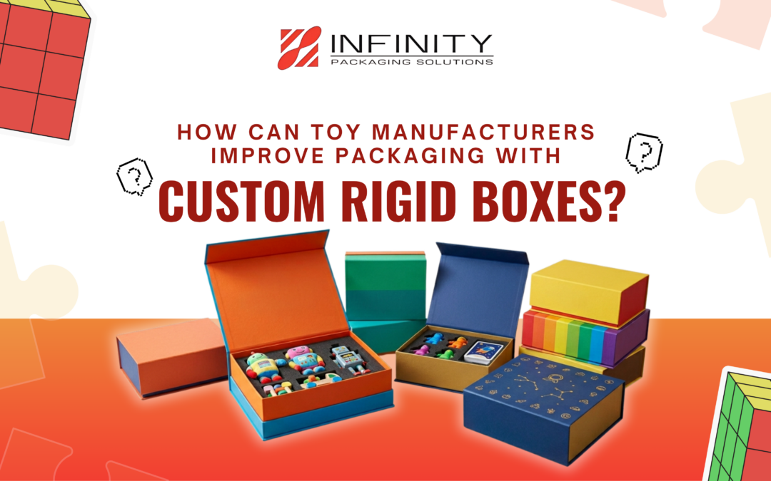 How Can Toy Manufacturers Improve Packaging with Custom Rigid Boxes?