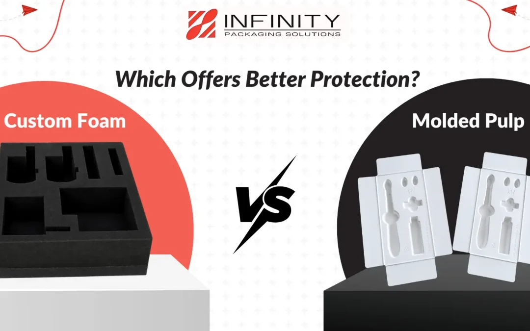 Custom Foam vs Molded Pulp Packaging: Which Is Best for Product Protection?