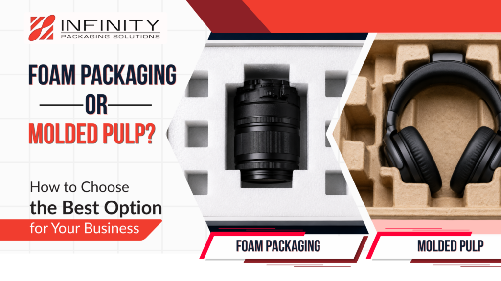 Foam Packaging vs. Molded Pulp Packaging: How to Choose the Best Option for Your Business